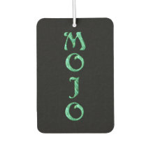Mojo black car air freshener