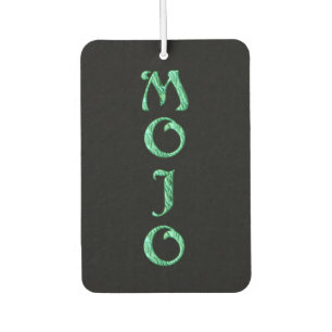 Mojo black car air freshener