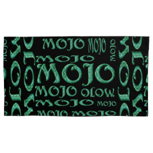 Mojo black king pillowcase