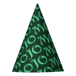 Mojo green party hats