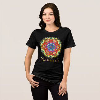 Mojo Namaste Kaleidoscope Tri-Blend Shirt