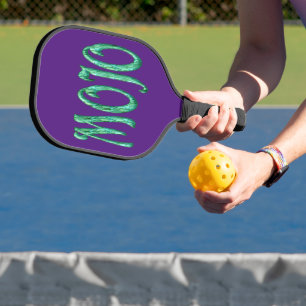 Mojo purple pickleball paddle carbon