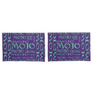 Mojo purple pillowcases