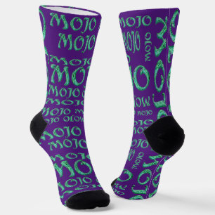 Mojo purple premium socks