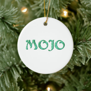 Mojo suspendu ornement rond
