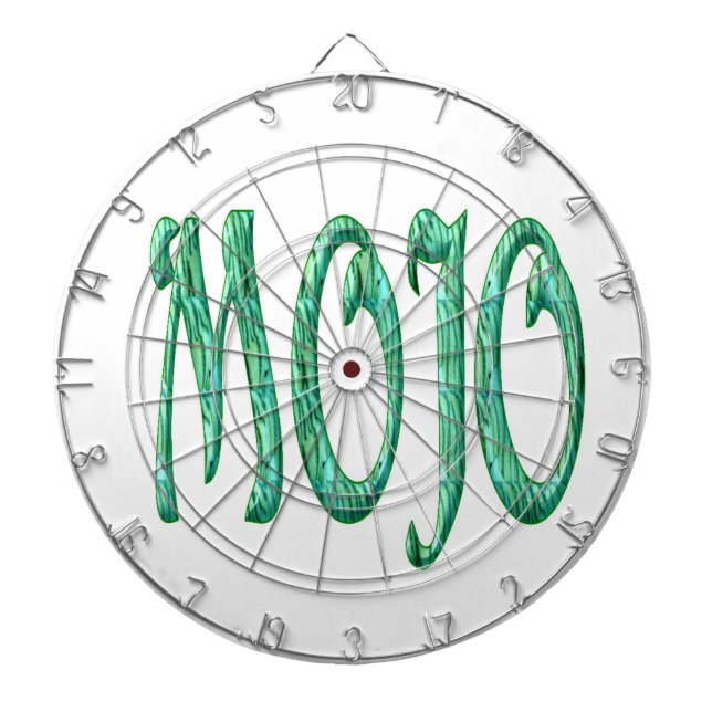Mojo white dartboard (Front)