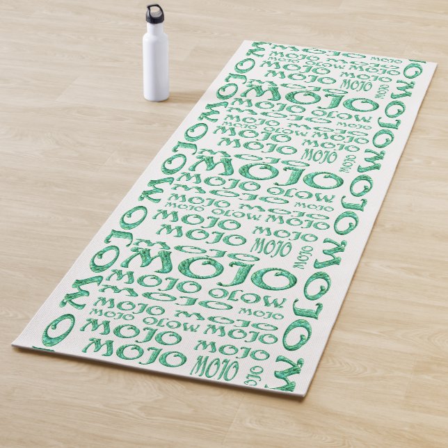 Mojo white exercise mat (In Situ)