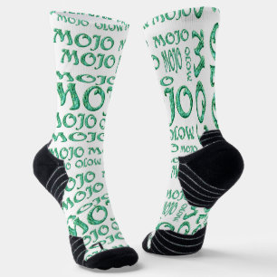 Mojo white high performance socks
