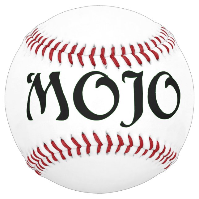 Mojo white softball (Front)
