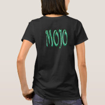 Mojo women black t-shirt back