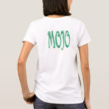 Mojo women white t-shirt back