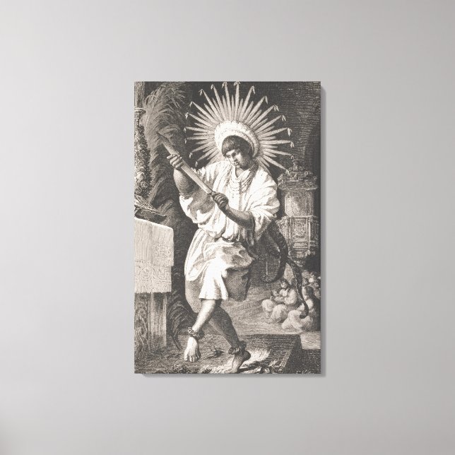 Mojos Indian Canvas Print (Front)