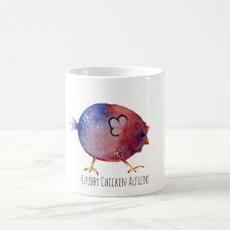 Mok Chubby Chicken Alfredo, colorfull cute bird Coffee Mug