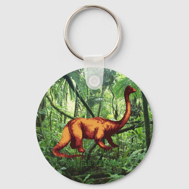 Mokele-mbembe Keychain (Front)