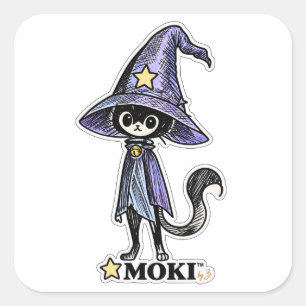 MOKI™ Magical Cat Original Character Sticker