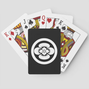 Mokko in a circle bicycle playing cards
