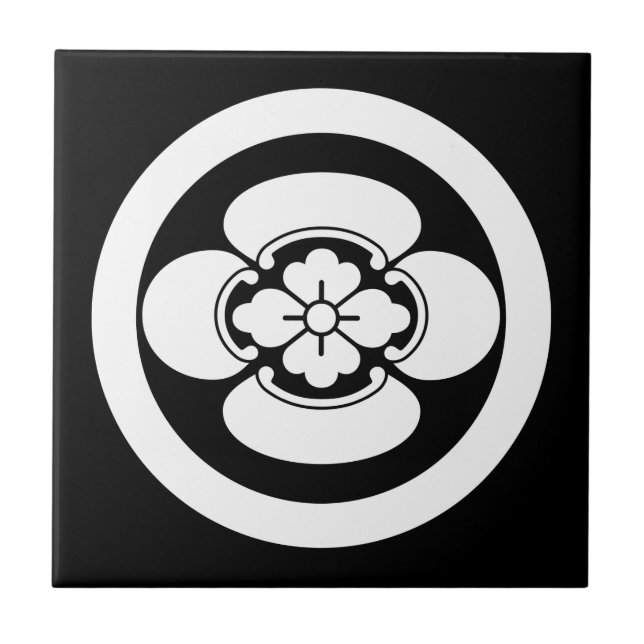 Mokko in a circle tile (Front)