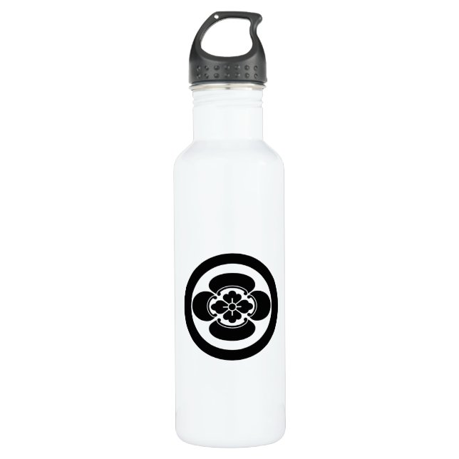 Mokko in circle 710 ml water bottle (Front)