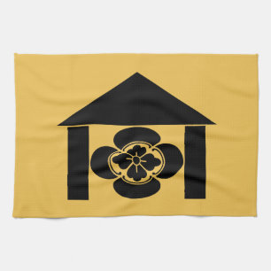 Mokko in hut kitchen towel