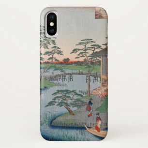 Mokuboji Temple Vintage Ukiyo-e Japanese Art Case-Mate iPhone Case