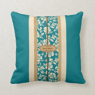 Mokuleia Surfboard Customizable Square Pillows