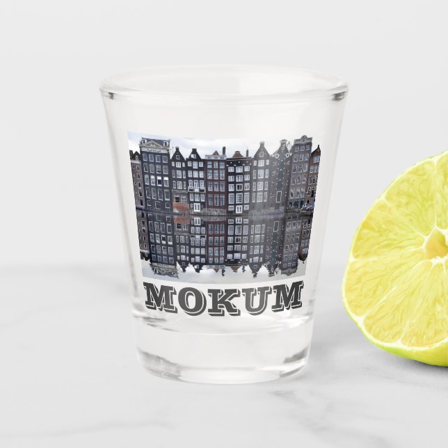 Mokum (Amsterdam) Shot Glass (Front)