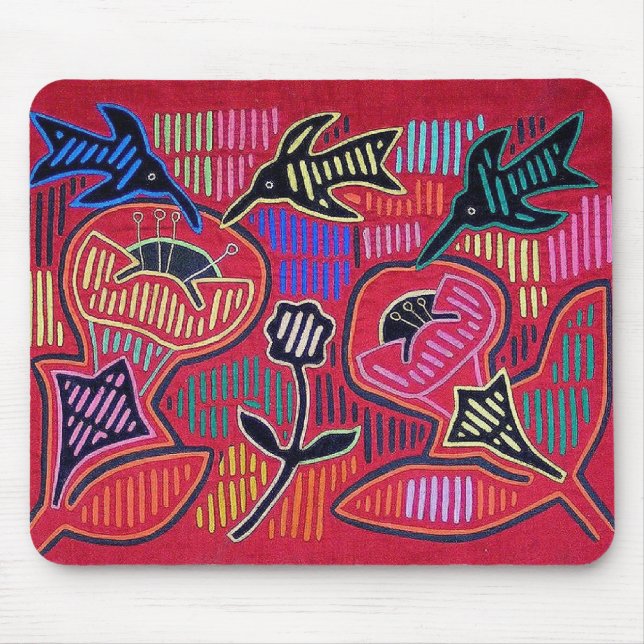 MOLA: Humming Birds Mouse Pad (Front)