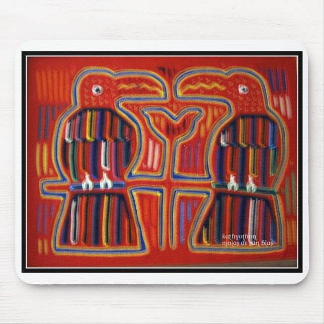 Mola Mouse Mouse Pad (Front)