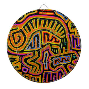 Mola Shaman Peyote Visions Dartboard