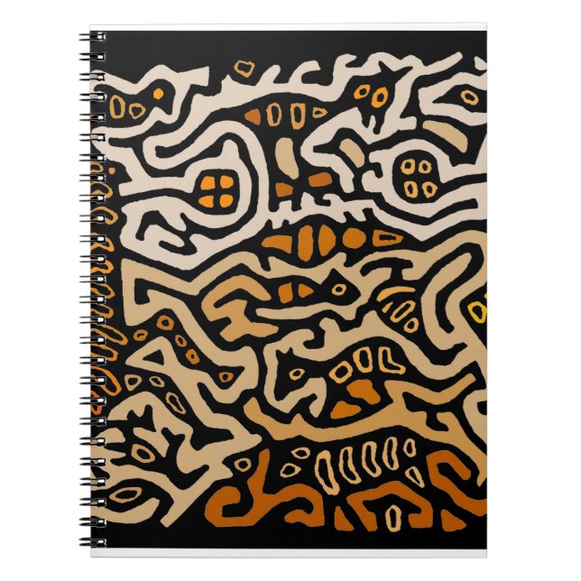 Mola Spirit Souls Dance Notebook (Front)