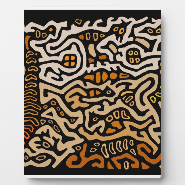 Mola Spirit Souls Dance Plaque (Front)