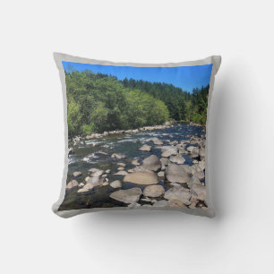 Molalla River, OR Throw Pillow