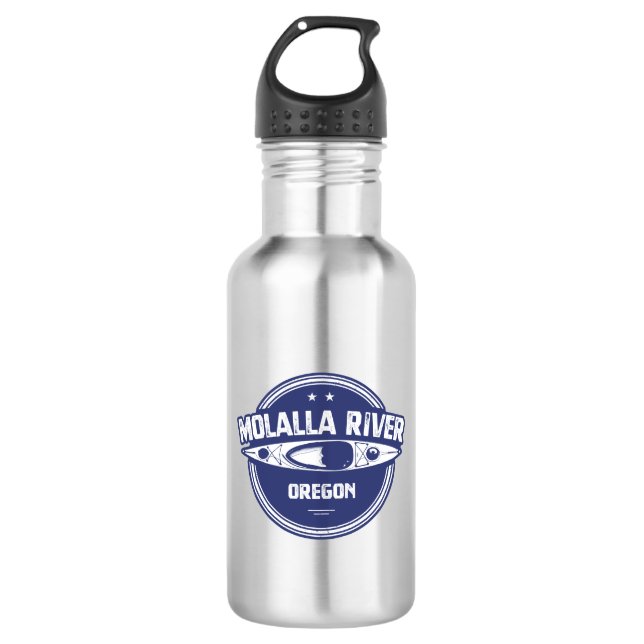 Molalla River Oregon Kayaking 532 Ml Water Bottle (Front)