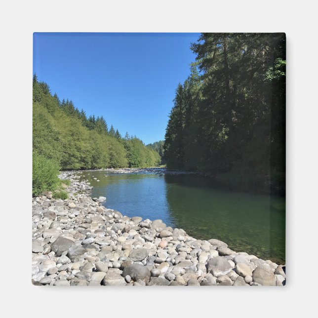Molalla River, Oregon Magnet (Front)