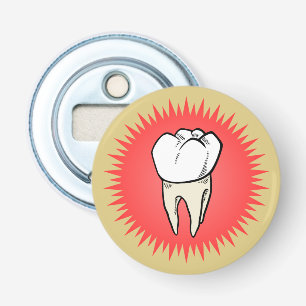 Molar freshly extracted bottle opener