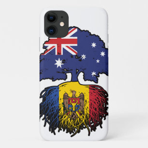 Moldava Moldavan Australian Australia Tree Roots iPhone 11 Case