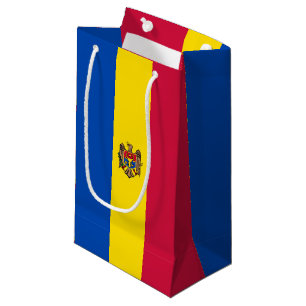 Moldavia flag small gift bag