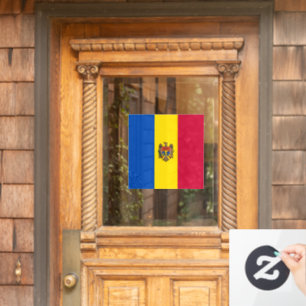 Moldavia flag window cling