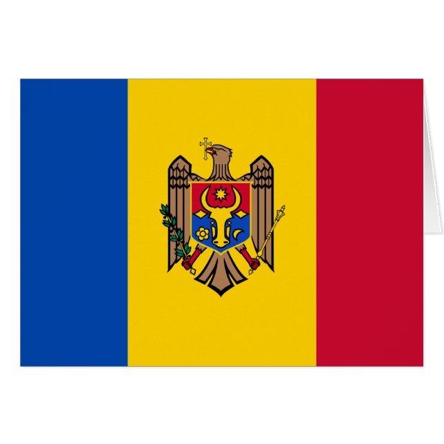 Moldova Flag (Front Horizontal)