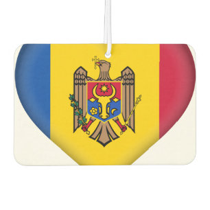 Moldova Flag Air Freshener