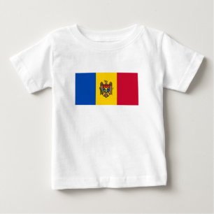 Moldova Flag Baby T-Shirt