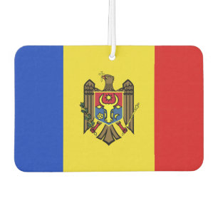 Moldova Flag Car Air Freshener