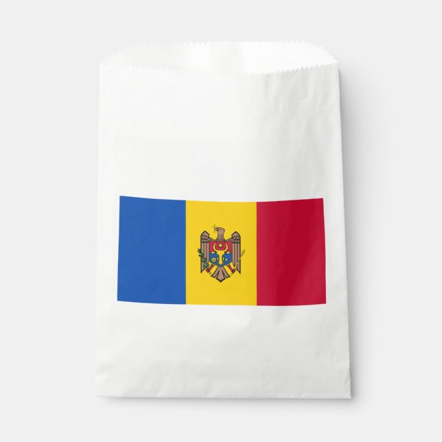 Moldova Flag Favour Bag (Front)