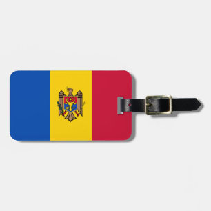 Moldova Flag Luggage Tag