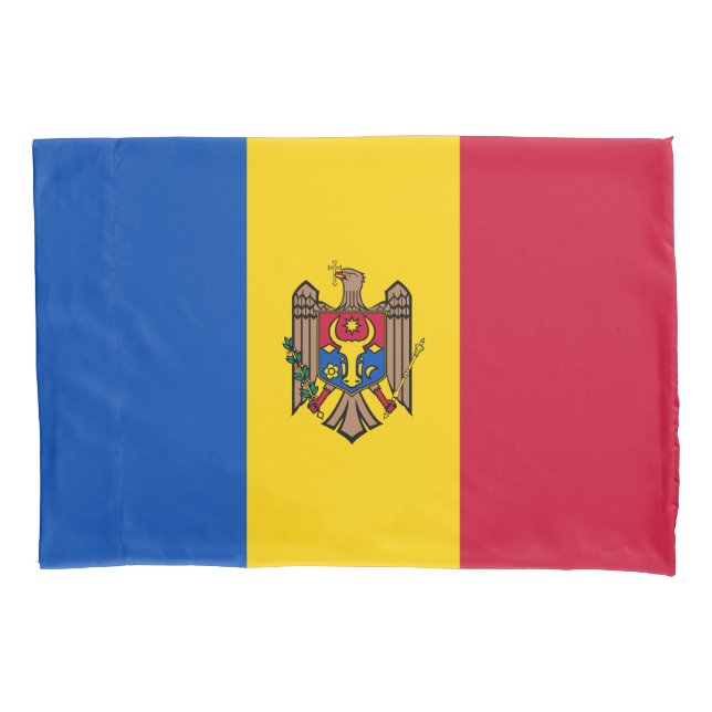 Moldova Flag Pillowcase (Front)