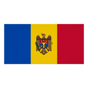 Moldova Flag Poster