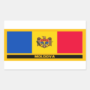 Moldova Flag Sticker