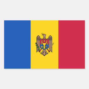Moldova Flag Sticker
