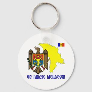 Moldova Keychain