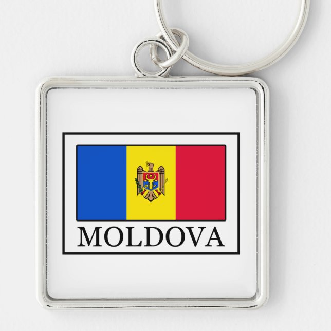 Moldova Keychain (Front)